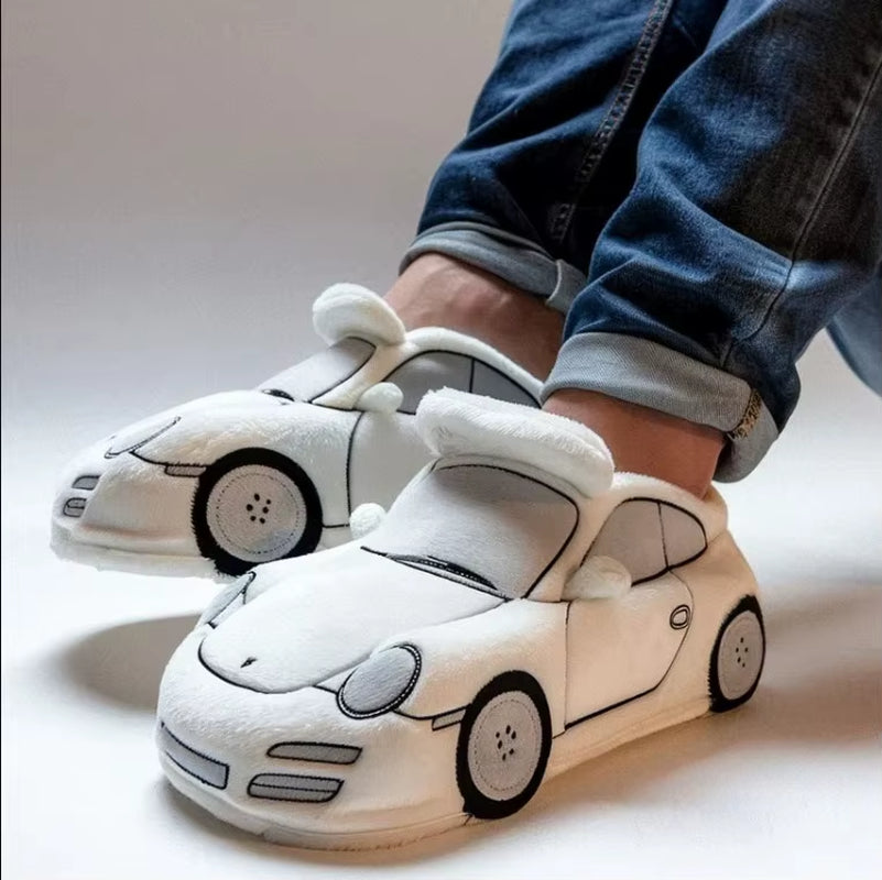 Hot Selling Dropshipping Product 2025 Home Slippers Cotton Shoes House Sneaker Plush Slipper Sneaker Car Slipper