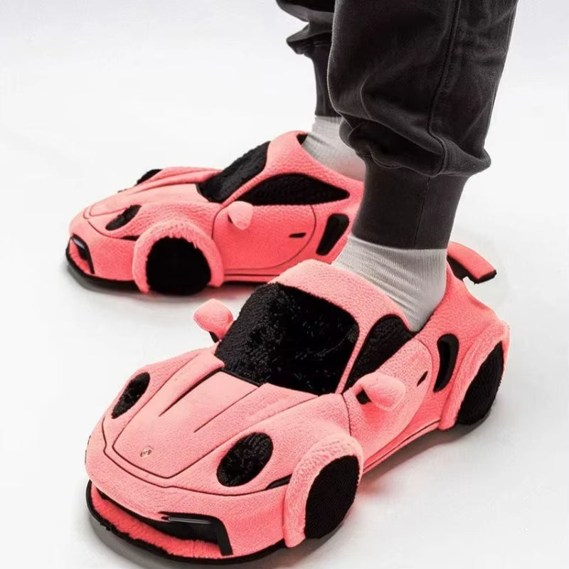 Hot Selling Dropshipping Product 2025 Home Slippers Cotton Shoes House Sneaker Plush Slipper Sneaker Car Slipper