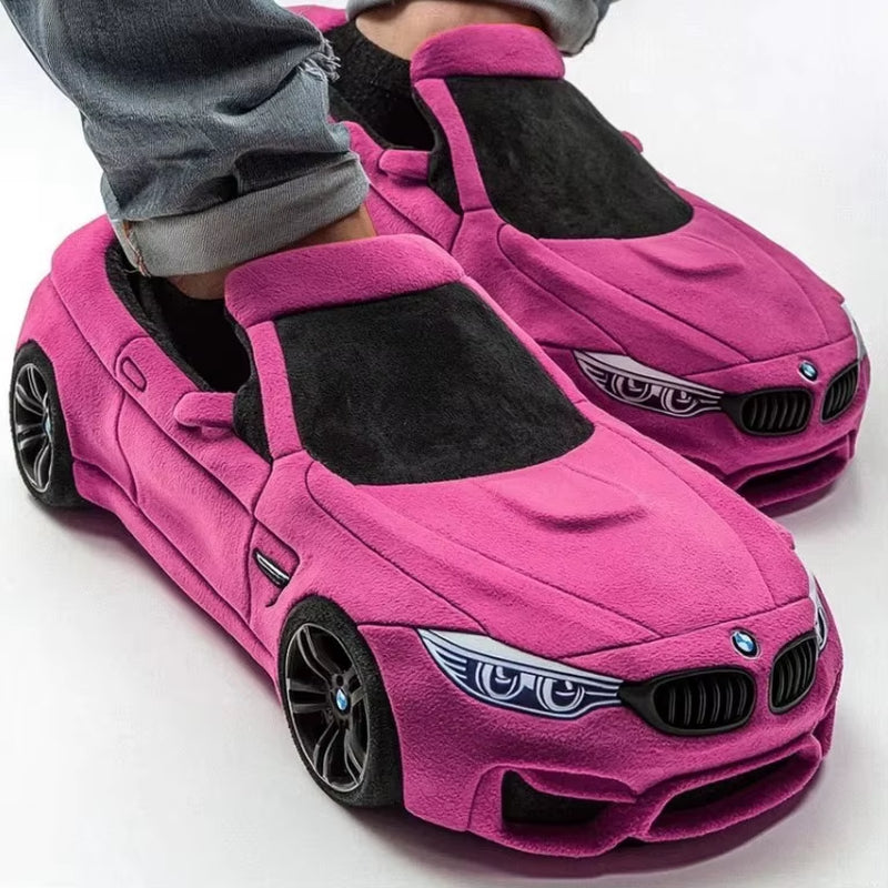 Hot Selling Dropshipping Product 2025 Home Slippers Cotton Shoes House Sneaker Plush Slipper Sneaker Car Slipper