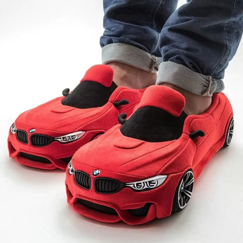 Hot Selling Dropshipping Product 2025 Home Slippers Cotton Shoes House Sneaker Plush Slipper Sneaker Car Slipper