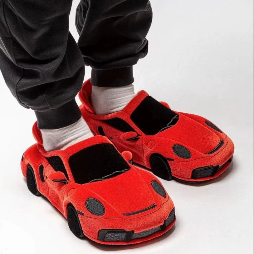 Hot Selling Dropshipping Product 2025 Home Slippers Cotton Shoes House Sneaker Plush Slipper Sneaker Car Slipper